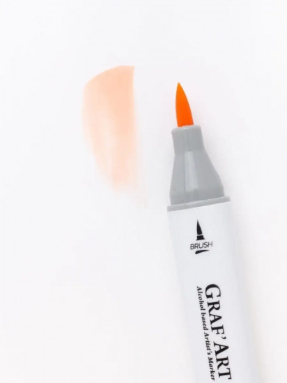 Маркер спиртовой «GrafArt», S207 Телесный средний