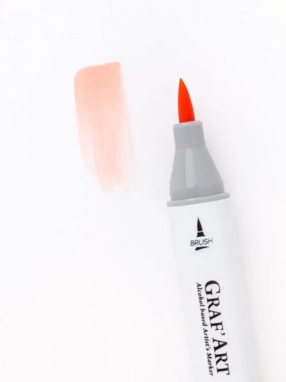 Маркер спиртовой «GrafArt», R202 Чайная роза