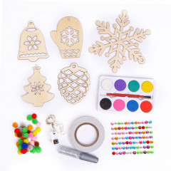 Набор для творчества «Гирлянда из деревянных игрушек» - Фото 2