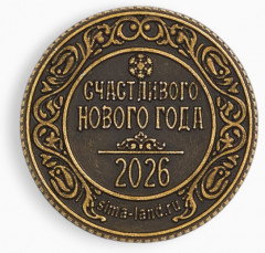 Монета сувенирная «Успешного нового года» - Фото 5
