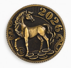 Монета сувенирная в коробочке «Прибыли» - Фото 4