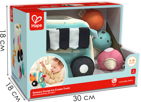 Игрушка развивающая «Фургон мороженщика»
