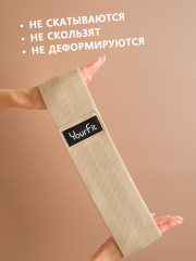 Набор тканевых фитнес-резинок - Фото 4