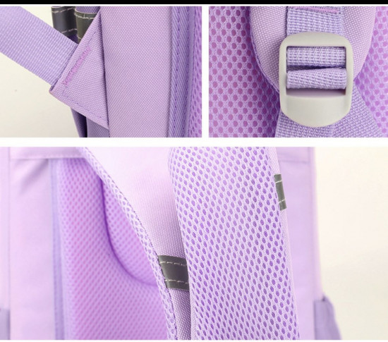 Рюкзак школьный с пеналом для девочек