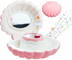 Музыкальная шкатулка с подсветкой механическая - Фото 5