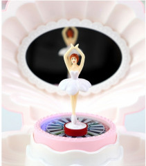 Музыкальная шкатулка с подсветкой механическая - Фото 8