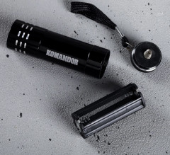 Кружка с фонариком «100% Мужик» - Фото 1