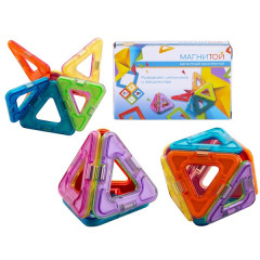 Конструктор магнитный «8 треугольников» - Фото 4