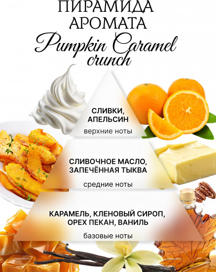 Аромавоск для аромалампы «Тыквенно-карамельный хруст»