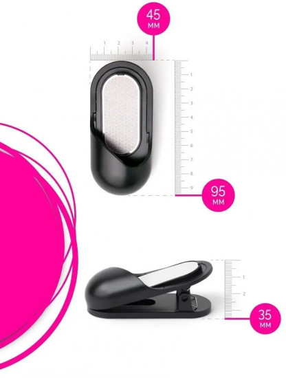 Зажимы для бумаги с точилкой-наждаком