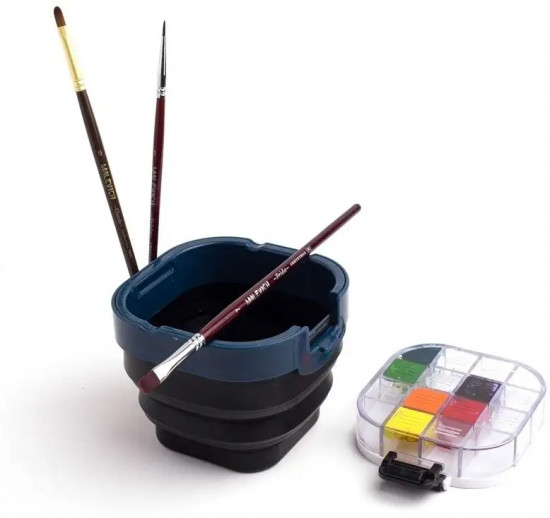 Стакан складной с палитрой