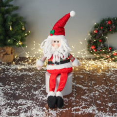 Игрушка мягкая «Дед Мороз с ремешком» - Фото 1