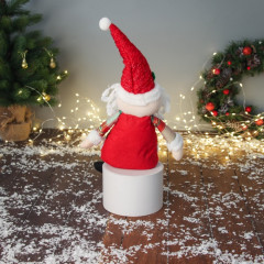 Игрушка мягкая «Дед Мороз с ремешком» - Фото 2