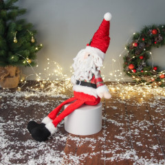 Игрушка мягкая «Дед Мороз с ремешком» - Фото 3