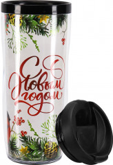 Термокружка «Снегири» - Фото 1