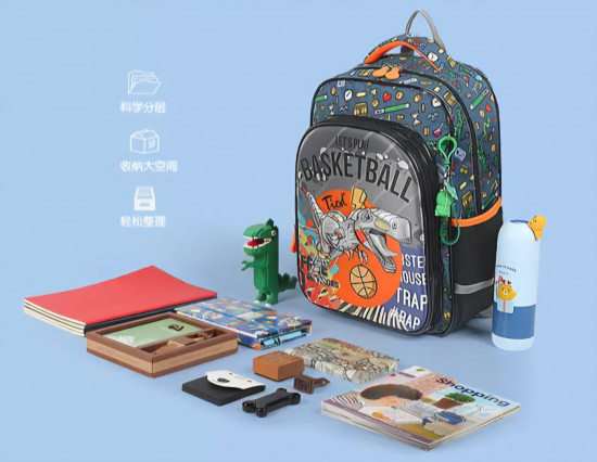 Рюкзак для мальчиков школьный с 3D принтом «Динозавр»