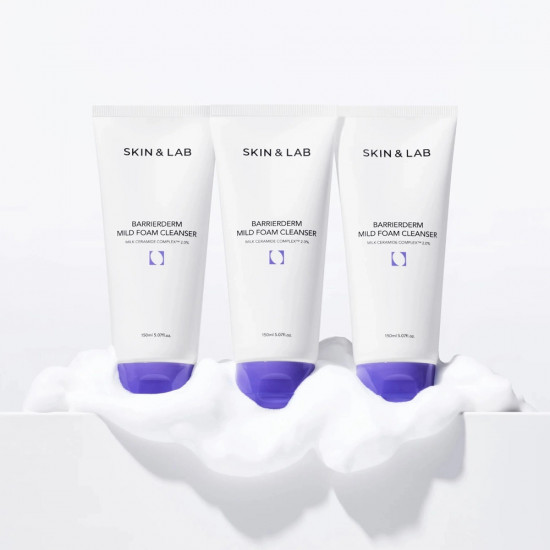 Мягкая очищающая пенка для умывания «Barrierderm Mild Foam Cleanser»