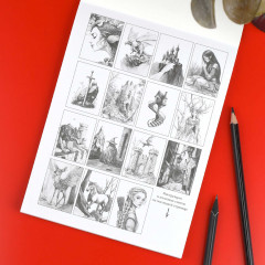 Книжка-раскраска «Фэнтези миры» - Фото 2