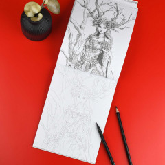 Книжка-раскраска «Фэнтези миры» - Фото 5