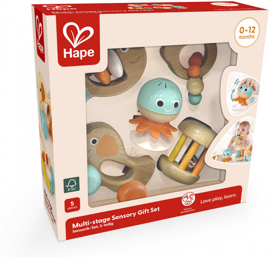 Подарочный набор игрушек-погремушек