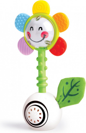 Погремушка интерактивная с подсветкой «Светящийся Цветок»