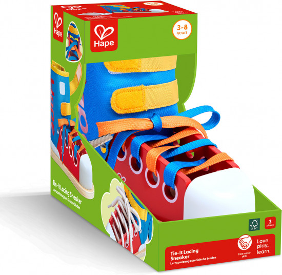 Развивающая игрушка «Завяжи шнурки»