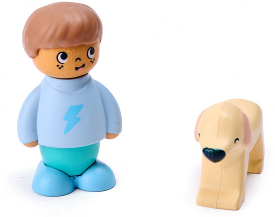 Игровой набор «Мальчик и собака»