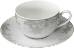 Набор чайных пар «Снежинки» - Фото 1