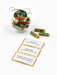 Игрушка елочная со свитками «С Новым годом» - Фото 3