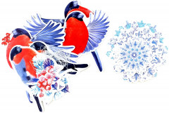 Гирлянда на нитях «Зима в лесу» - Фото 2