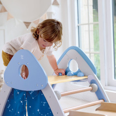 Детский игровой комплекс 4-в-1 «Пиклер с горкой, скалодром» - Фото 6