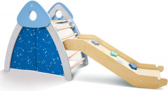 Детский игровой комплекс 4-в-1 «Пиклер с горкой, скалодром» - Фото 7