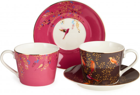 Набор чайных пар «Golden birds»