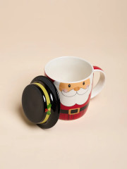 Кружка с крышкой «Санта» - Фото 6