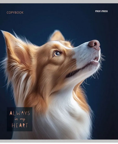 Комплект тетрадей «Портретные фото собак»