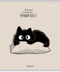 Комплект тетрадей «Послушный чёрный кот» - Фото 8