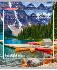 Комплект тетрадей «Вдохновляющие виды» - Фото 2