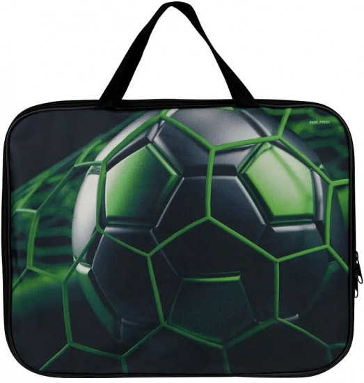 Папка детская «Мяч на чёрном»