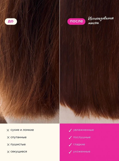 Масло для волос несмываемое с термозащитой