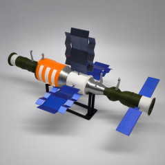 Сборная модель космической станции «Салют-7» - Фото 5