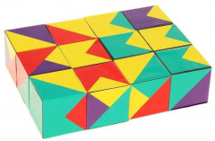 Умные кубики. Орнаменты. 50 игр для развития интеллекта - Фото 4