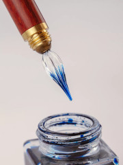 Ручка-перо стеклянная для каллиграфии - Фото 8