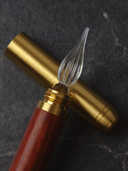 Ручка-перо стеклянная для каллиграфии - Фото 11