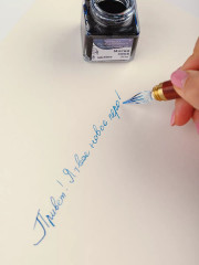 Ручка-перо стеклянная для каллиграфии - Фото 15