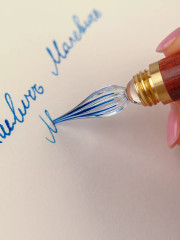 Ручка-перо стеклянная для каллиграфии - Фото 16