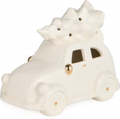 Фигурка новогодняя с подсветкой «Машинка с ёлкой» - Фото 6