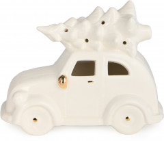 Фигурка новогодняя с подсветкой «Машинка с ёлкой» - Фото 7