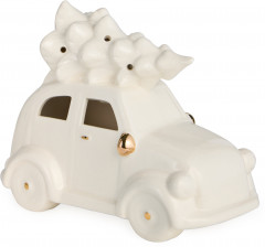 Фигурка новогодняя с подсветкой «Машинка с ёлкой» - Фото 9