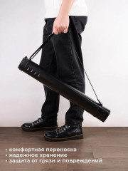 Тубус для бумаги телескопический с ремнем - Фото 4