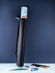 Тубус для бумаги телескопический с ремнем - Фото 16